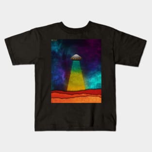 Desert UFO Kids T-Shirt